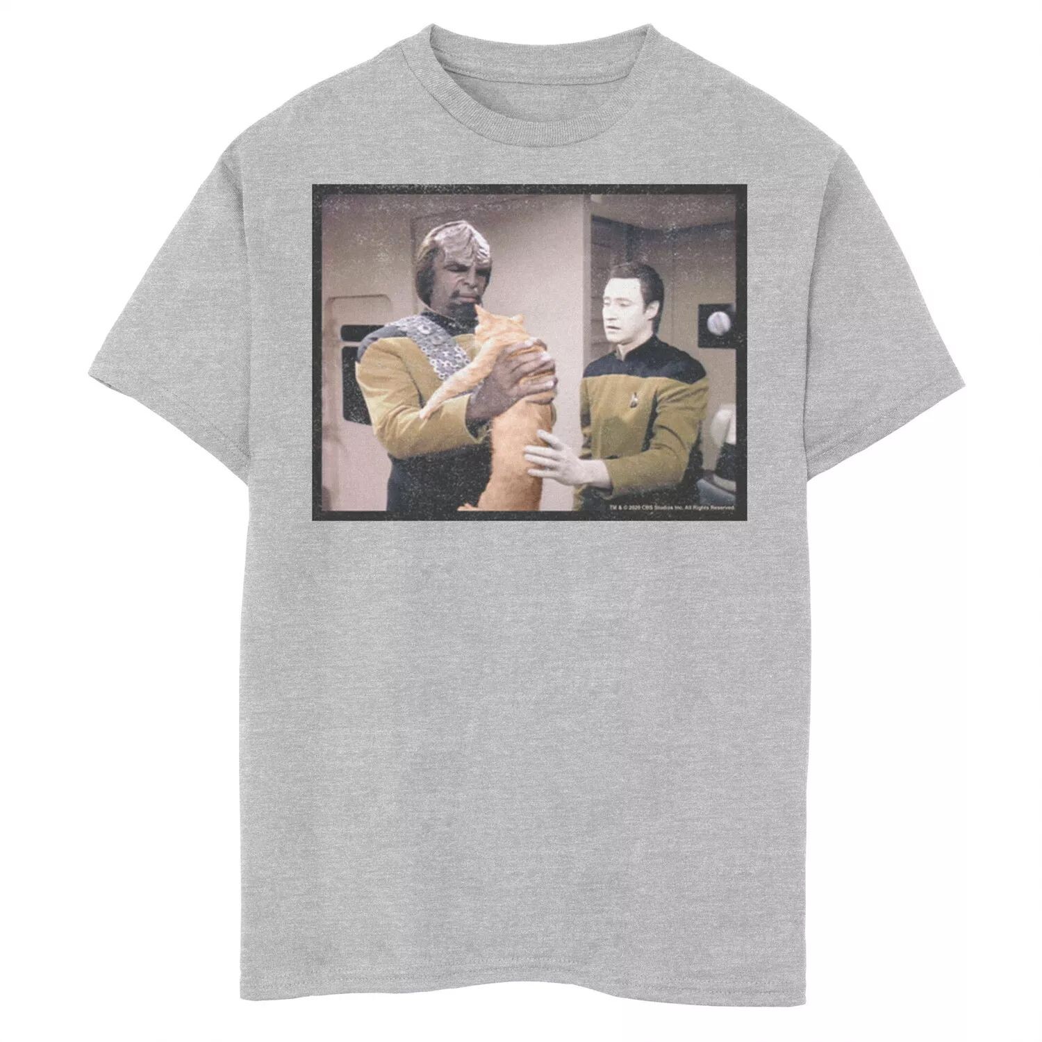 Футболка «Звездный путь: новое поколение данных Worf и кота» для мальчиков 8–20 лет Licensed Character
Футболка «Звездный путь: новое поколение данных Worf и кота» для мальчиков 8–20 лет Licensed Character