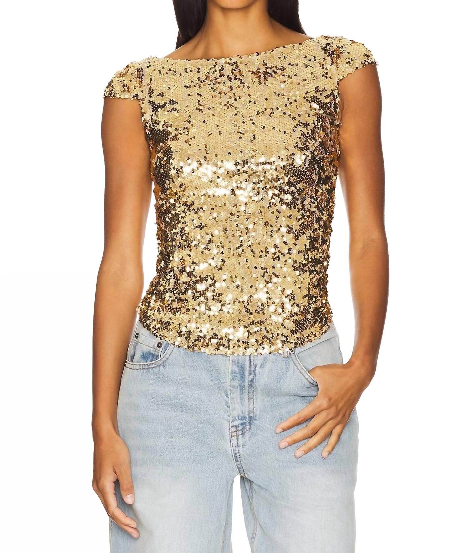 Футболка Late Last Night в золоте Free People, золотой
Футболка Late Last Night в золоте Free People, золотой