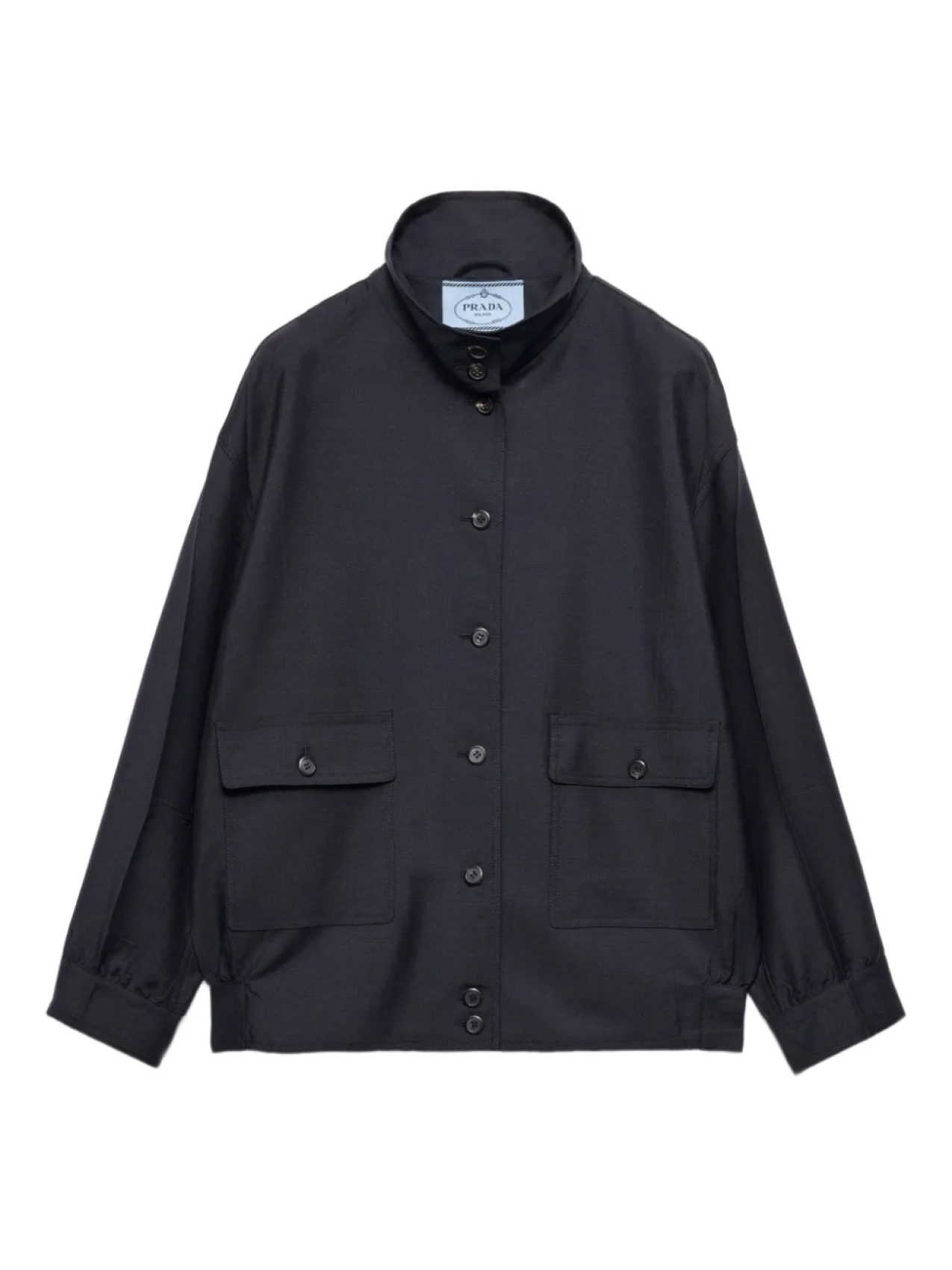 Куртка из мохера и шерсти Prada, синий
Куртка из мохера и шерсти Prada, синий