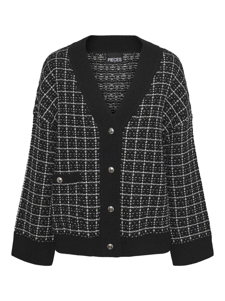 Кардиган Pieces, черный 
Кардиган Pieces, черный