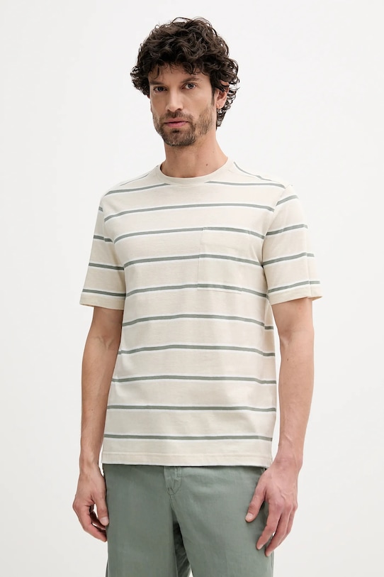 Футболка с добавлением льна United Colors Of Benetton, бежевый
Футболка с добавлением льна United Colors Of Benetton, бежевый