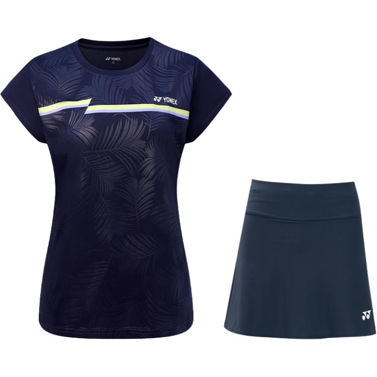YONEX Повседневный костюм для женщин комплект одежды navy blue топ+navy blue низ
YONEX Повседневный костюм для женщин комплект одежды navy blue топ+navy blue низ