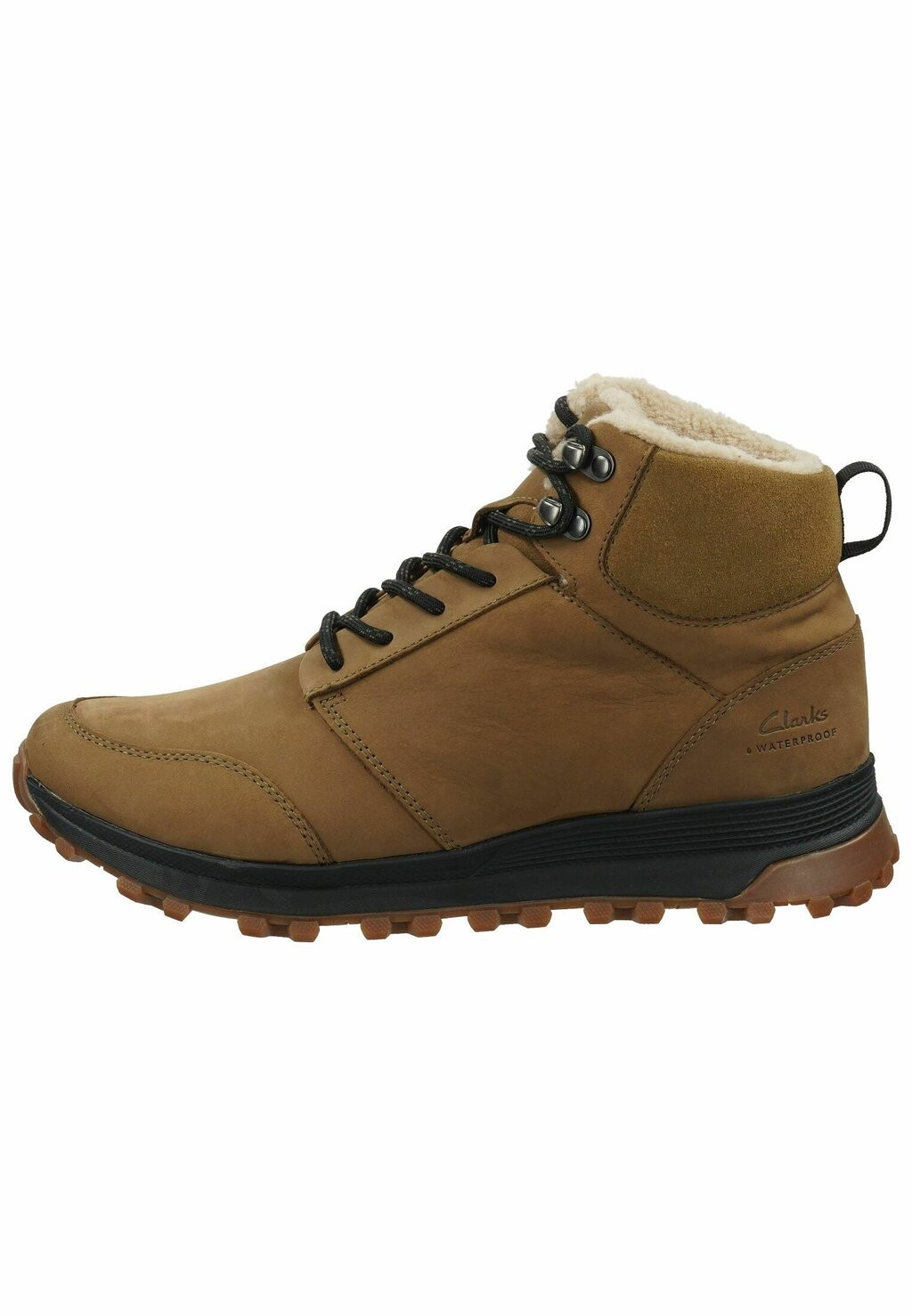 Ботильоны на шнуровке Clarks, тёмно-песочный со складчатой строчкой
Ботильоны на шнуровке Clarks, тёмно-песочный со складчатой строчкой