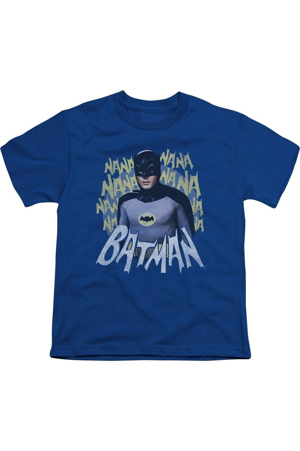 Футболка с коротким рукавом для детей с классической темой из сериала Batman Gildan, синий 
Футболка с коротким рукавом для детей с классической темой из сериала Batman Gildan, синий