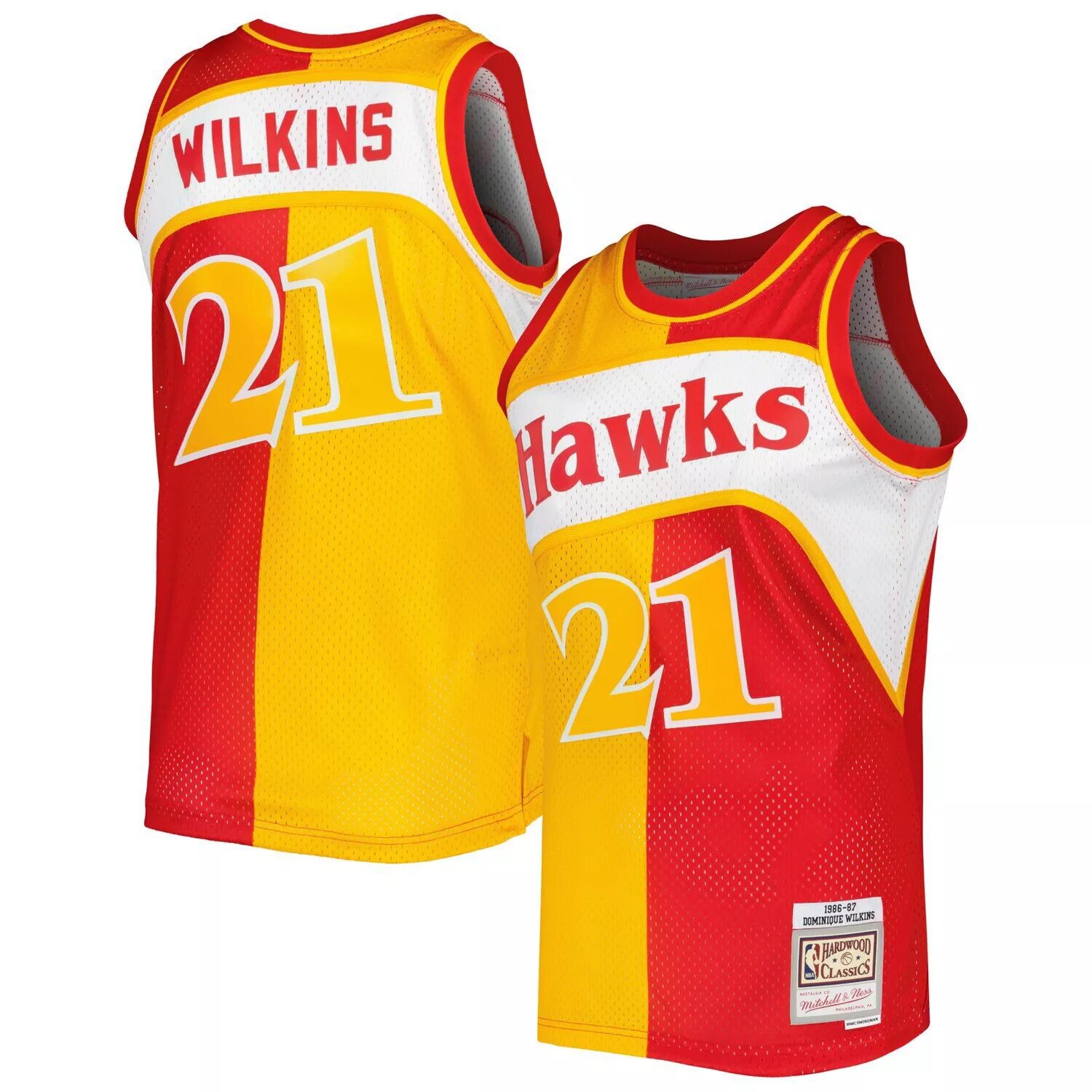 Мужская майка Mitchell & Ness Dominique Wilkins желто-красная Atlanta Hawks Hardwood Classics 1986-87 Split Swingman, Красный, Мужская майка Mitchell & Ness Dominique Wilkins желто-красная Atlanta Hawks Hardwood Classics 1986-87 Split Swingman
Мужская майка Mitchell & Ness Dominique Wilkins желто-красная Atlanta Hawks Hardwood Classics 1986-87 Split Swingman, Красный, Мужская майка Mitchell & Ness Dominique Wilkins желто-красная Atlanta Hawks Hardwood Classics 1986-87 Split Swingman