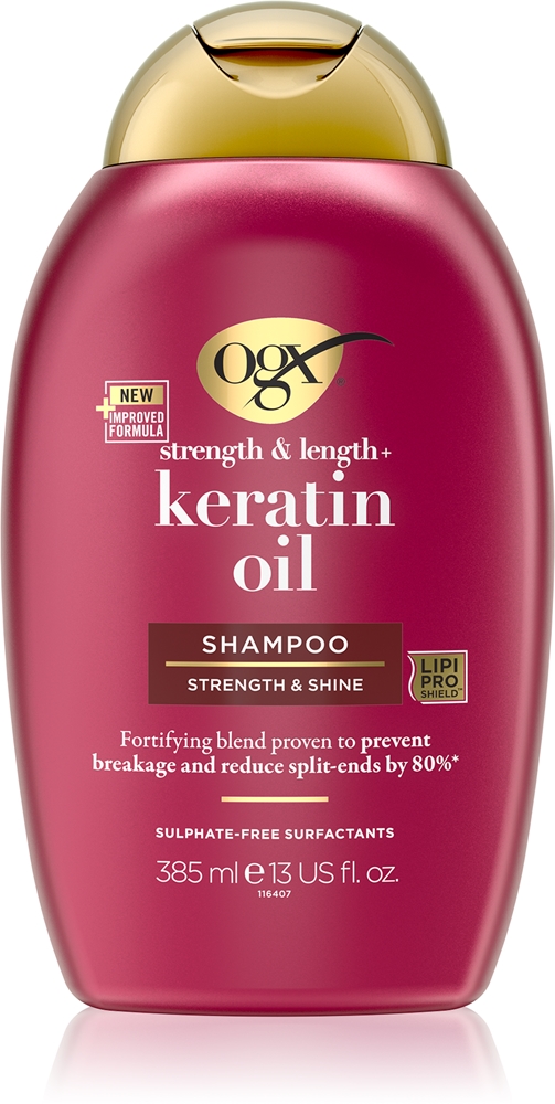 Энергетический шампунь с кератином и аргановым маслом Ogx, 385 мл
Энергетический шампунь с кератином и аргановым маслом Ogx, 385 мл