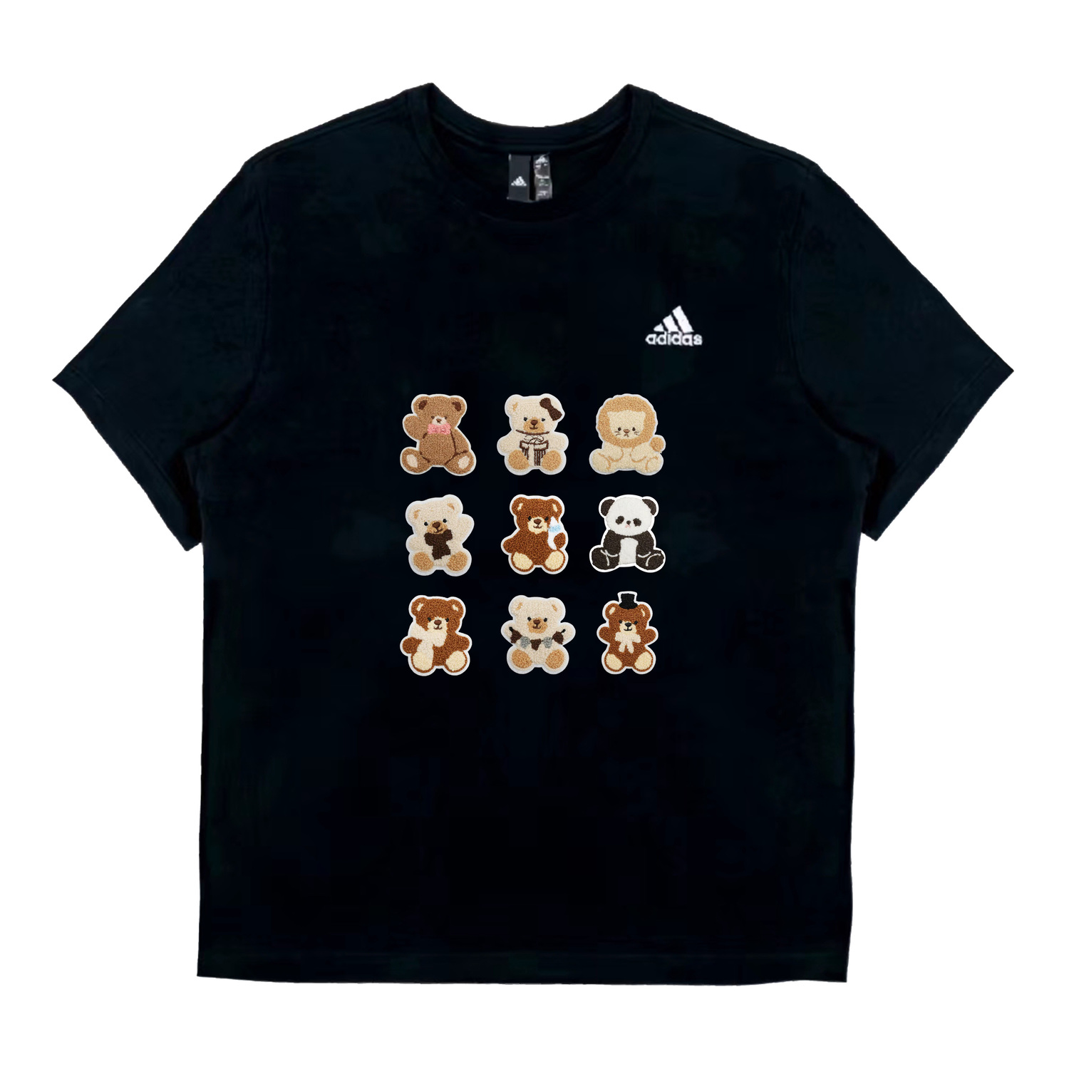 Футболка с коротким рукавом и круглым вырезом Solid Color Logo Label Sports Casual Unisex Adidas, черный
Футболка с коротким рукавом и круглым вырезом Solid Color Logo Label Sports Casual Unisex Adidas, черный