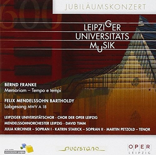 CD диск Bartholdy / Leipziger Universitatschor: Festliches Konz. z. Leipziger Universitatsjubilaum
CD диск Bartholdy / Leipziger Universitatschor: Festliches Konz. z. Leipziger Universitatsjubilaum