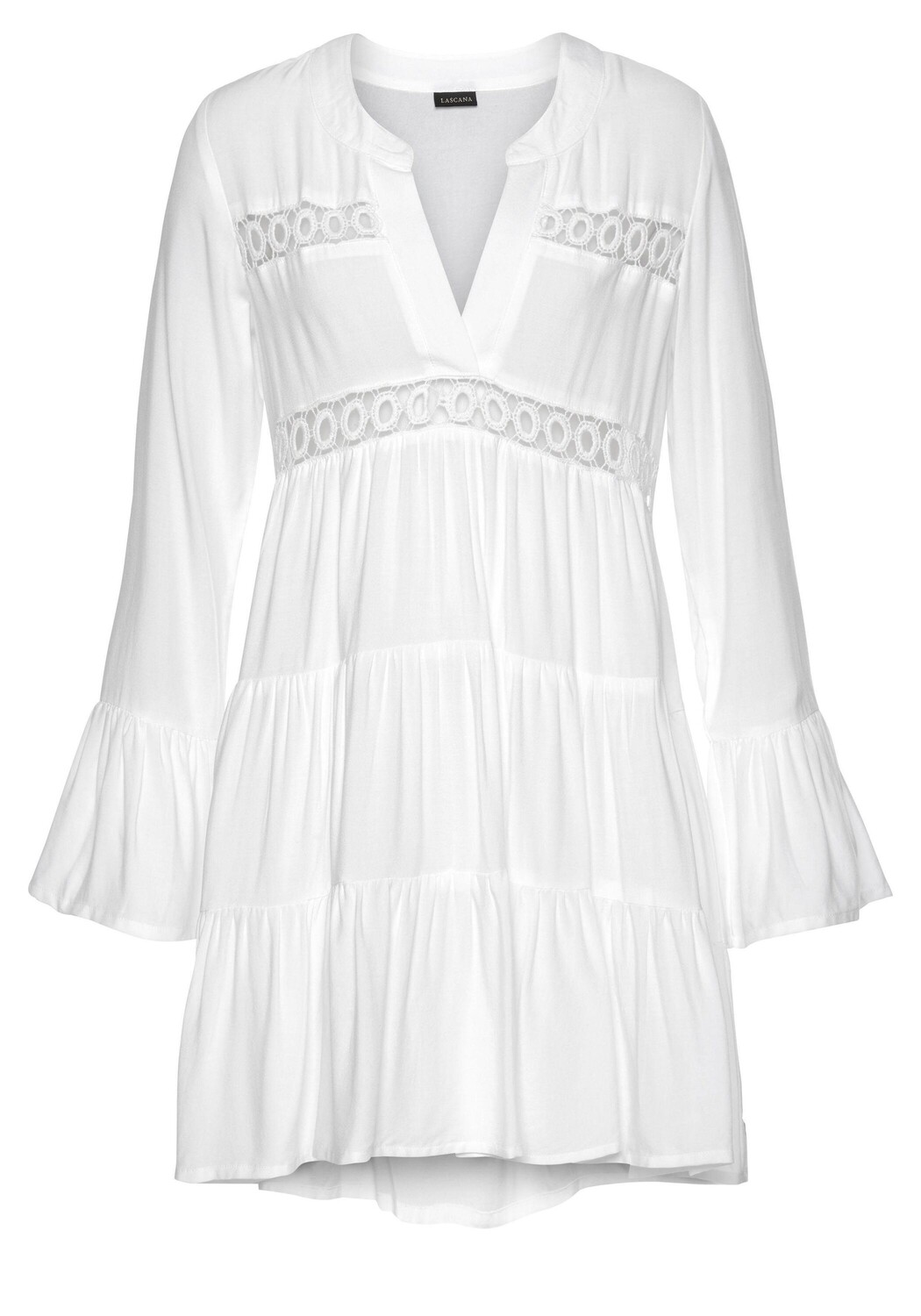 Блуза LASCANA Long, белый
Блуза LASCANA Long, белый