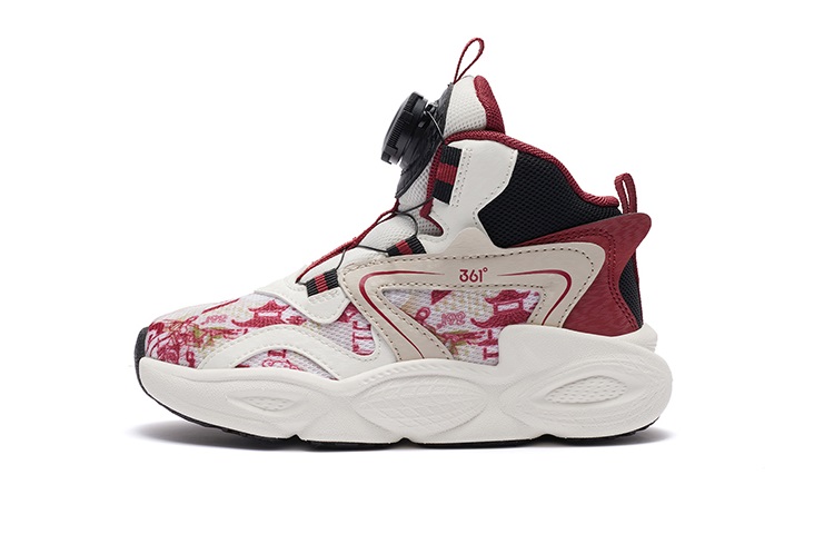 Баскетбольные кроссовки с высоким протектором для детей 361°KIDS, бургундия
Баскетбольные кроссовки с высоким протектором для детей 361°KIDS, бургундия