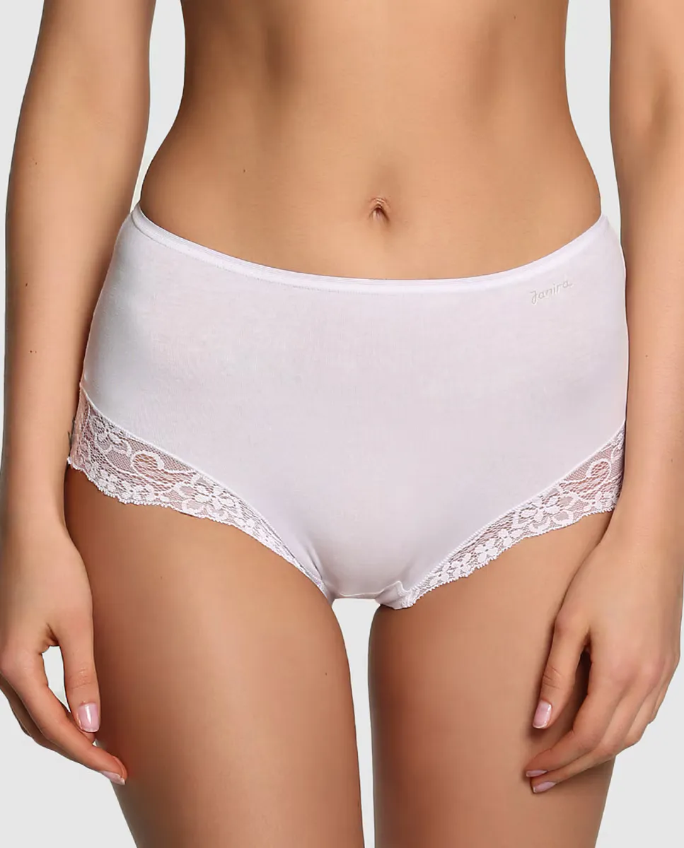 Женские хлопковые трусики Janira для чувствительной кожи, белый
Женские хлопковые трусики Janira для чувствительной кожи, белый