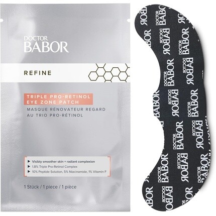 Doctor BABOR Ретиноловые патчи для глаз против старения, темных кругов, твердая область вокруг глаз, медицинская маска против морщин
Doctor BABOR Ретиноловые патчи для глаз против старения, темных кругов, твердая область вокруг глаз, медицинская маска против морщин