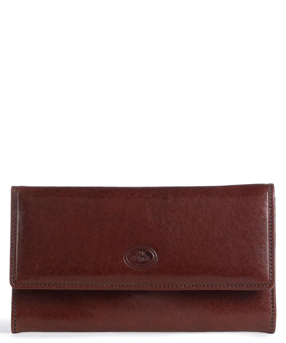 RFID-кошелек Story Donna из мелкозернистой яловой кожи The Bridge, коричневый
RFID-кошелек Story Donna из мелкозернистой яловой кожи The Bridge, коричневый