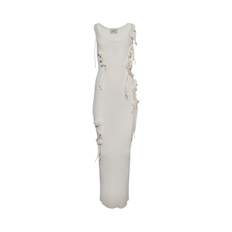 Платье Coperni Knitted Ribbon Long Tank Dress, White
Платье Coperni Knitted Ribbon Long Tank Dress, White