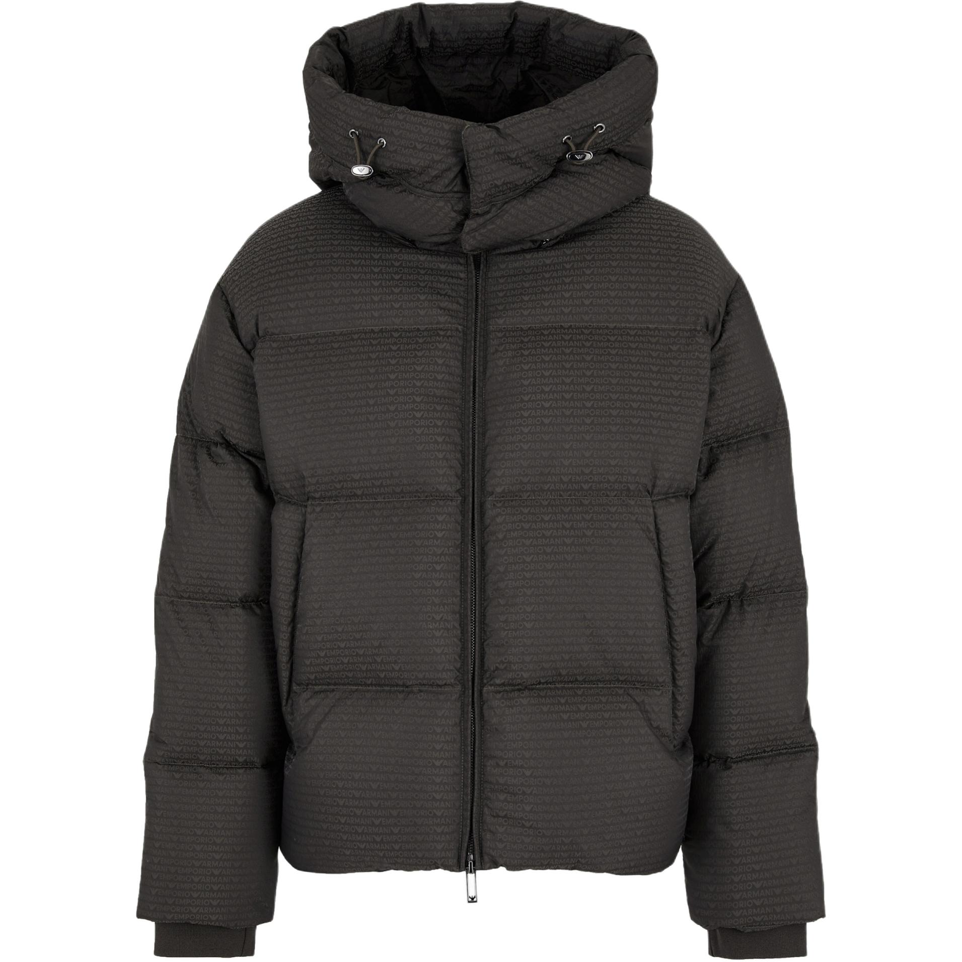 Куртка утепленная с капюшоном и молнией из жаккардового нейлона с логотипом EMPORIO ARMANI по всей поверхности, черная, Черный, Куртка утепленная с капюшоном и молнией из жаккардового нейлона с логотипом EMPORIO ARMANI по всей поверхности, черная
Куртка утепленная с капюшоном и молнией из жаккардового нейлона с логотипом EMPORIO ARMANI по всей поверхности, черная, Черный, Куртка утепленная с капюшоном и молнией из жаккардового нейлона с логотипом EMPORIO ARMANI по всей поверхности, черная