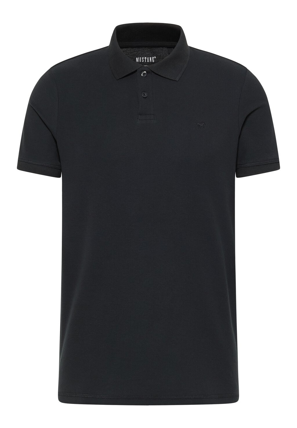 Рубашка-поло Mustang, цвет schwarz 
Рубашка-поло Mustang, цвет schwarz