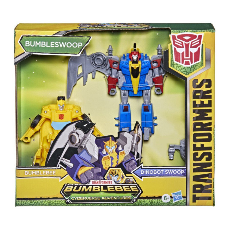 Фигурки Трансформеры Cyberverse DinoCombiner Bumblebee Hasbro 
Фигурки Трансформеры Cyberverse DinoCombiner Bumblebee Hasbro