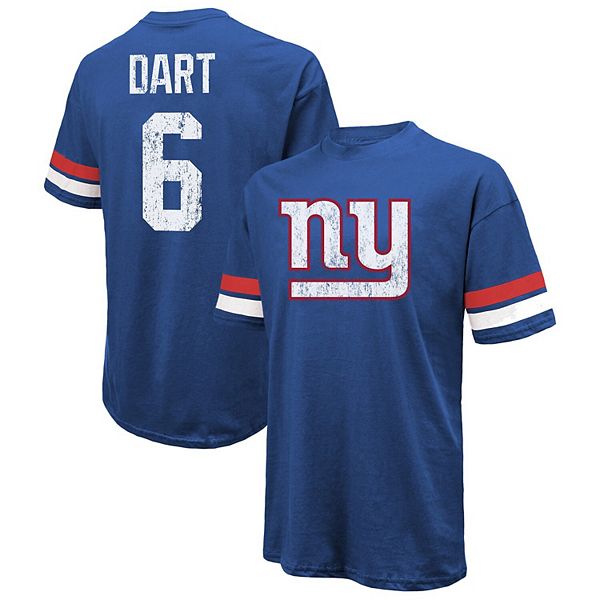 Мужская футболка Jaxson Dart Royal New York Giants oversized Majestic Threads
Мужская футболка Jaxson Dart Royal New York Giants oversized Majestic Threads