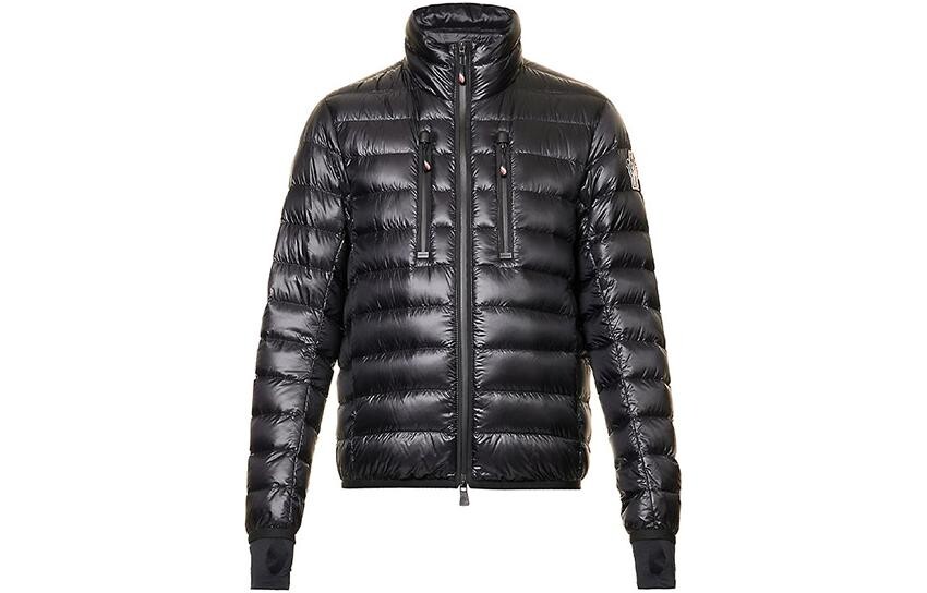 Пуховик унисекс черный Moncler 
Пуховик унисекс черный Moncler