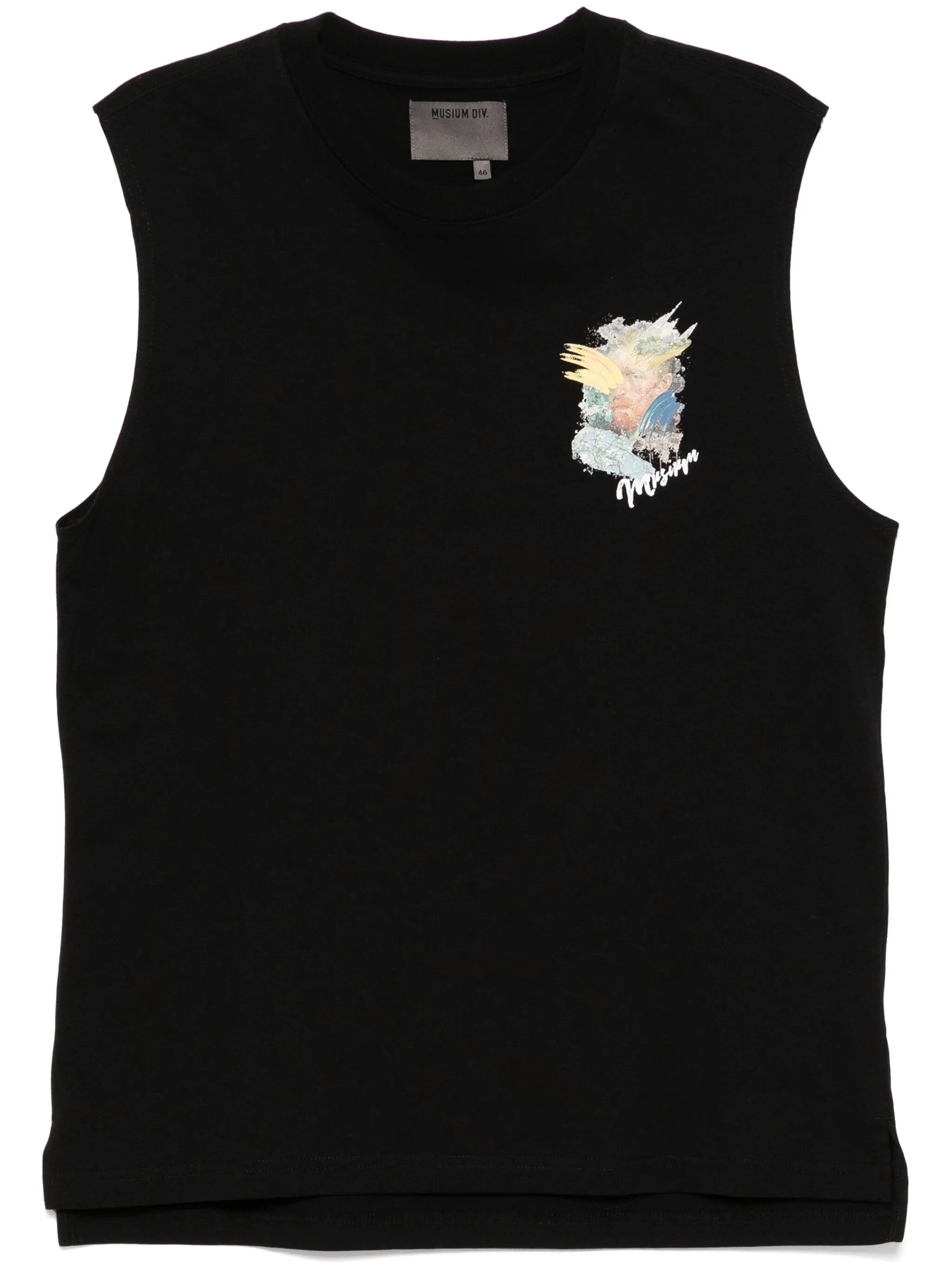 Топ с графичным принтом Musium Div., черный
Топ с графичным принтом Musium Div., черный