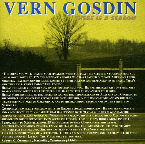 CD диск Gosdin, Vern: There Is a Season
CD диск Gosdin, Vern: There Is a Season