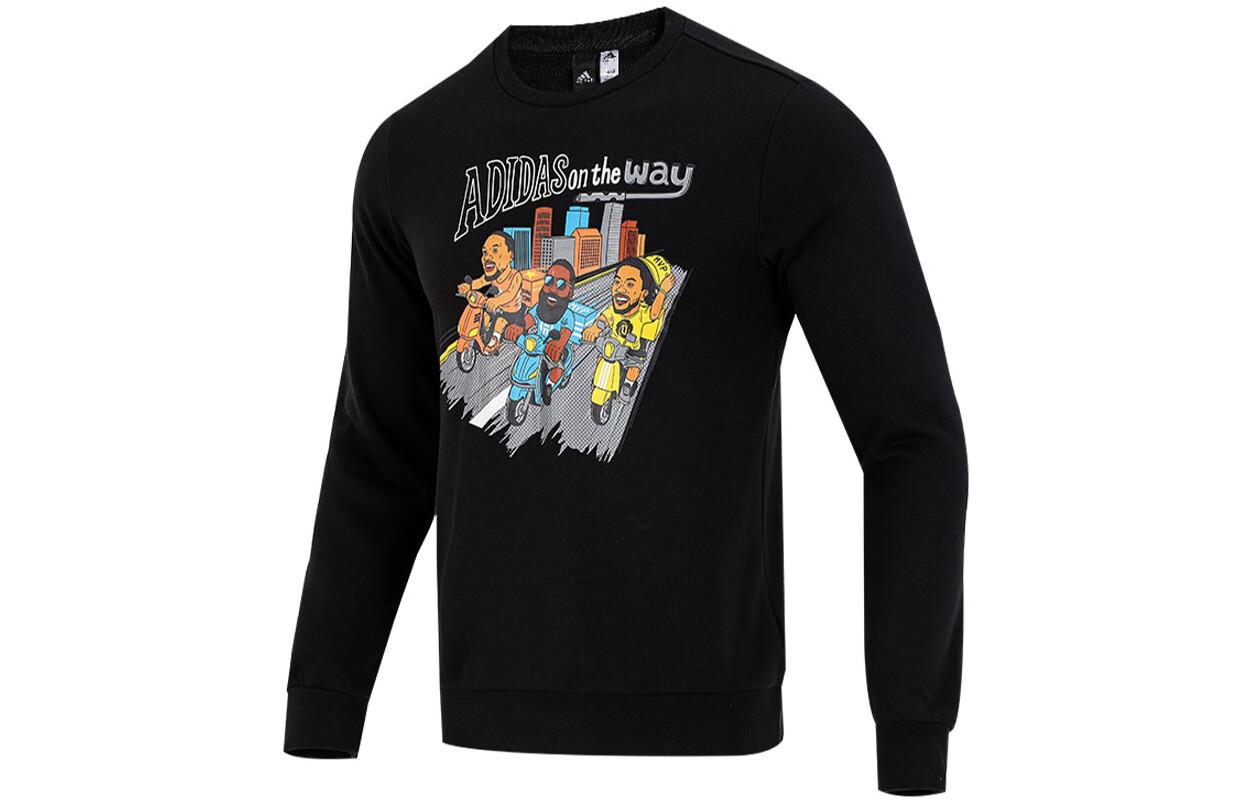 Толстовка мужская черная Adidas, черный
Толстовка мужская черная Adidas, черный