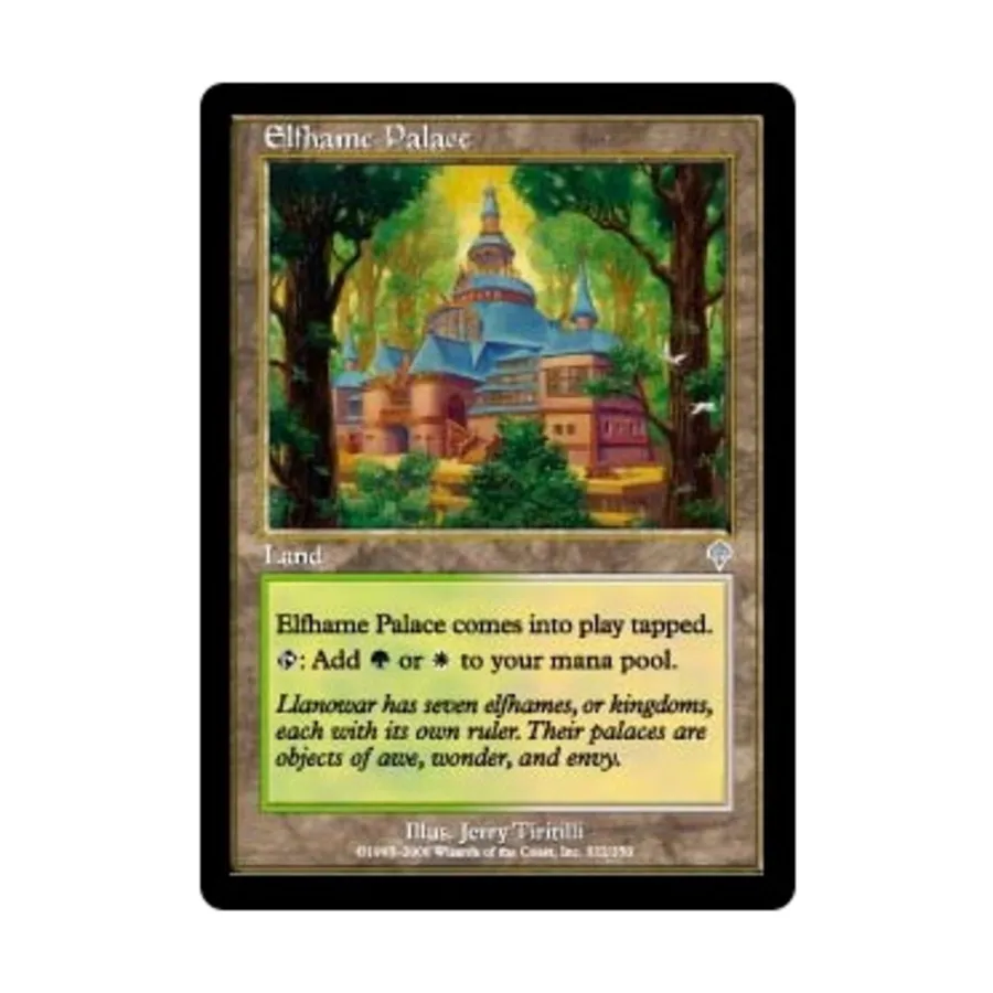 CCG Эльфхейм Палас (U), MTG - Invasion
CCG Эльфхейм Палас (U), MTG - Invasion