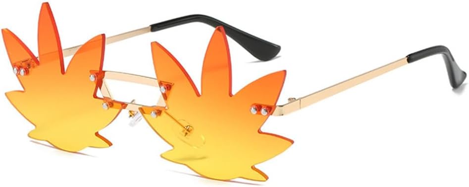 Женские солнцезащитные очки MUTYNE с безободковой оправой в виде кленового листа, роскошные очки в металлической оправе для пляжа и вечеринок, солнцезащитные очки UV400, C03
Женские солнцезащитные очки MUTYNE с безободковой оправой в виде кленового листа, роскошные очки в металлической оправе для пляжа и вечеринок, солнцезащитные очки UV400, C03