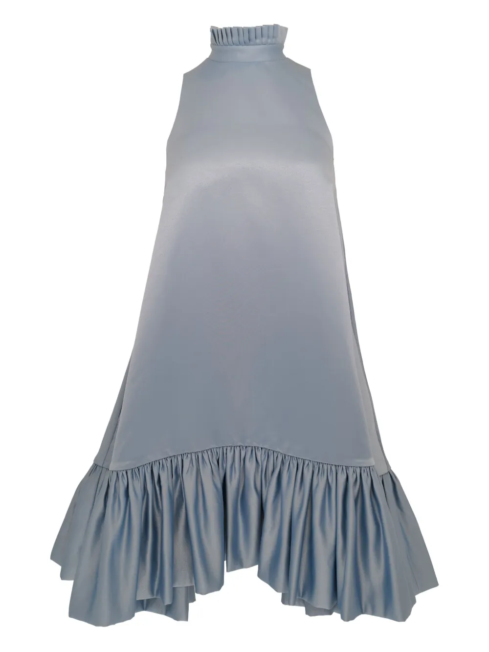 Мини-платье Alcott с оборками и воротником-хомут AZEEZA, синий
Мини-платье Alcott с оборками и воротником-хомут AZEEZA, синий