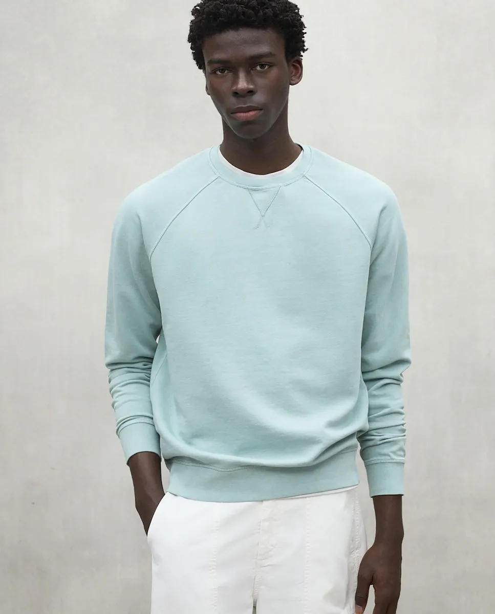 Мужская однотонная толстовка с круглым вырезом Ecoalf, зеленый
Мужская однотонная толстовка с круглым вырезом Ecoalf, зеленый