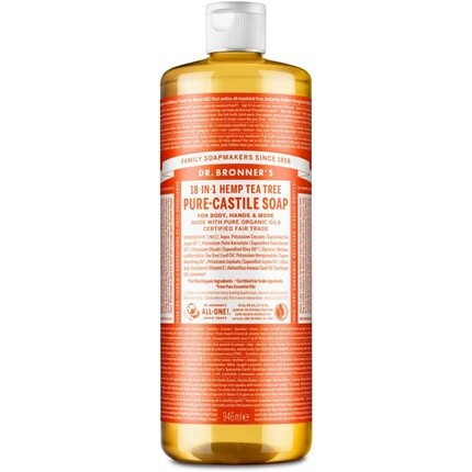 Волшебное мыло Dr Bronner «Чайное дерево» 945 мл, Dr. Bronner'S, Оранжевый, Волшебное мыло Dr Bronner «Чайное дерево» 945 мл, Dr. Bronner'S
Волшебное мыло Dr Bronner «Чайное дерево» 945 мл, Dr. Bronner'S, Оранжевый, Волшебное мыло Dr Bronner «Чайное дерево» 945 мл, Dr. Bronner'S