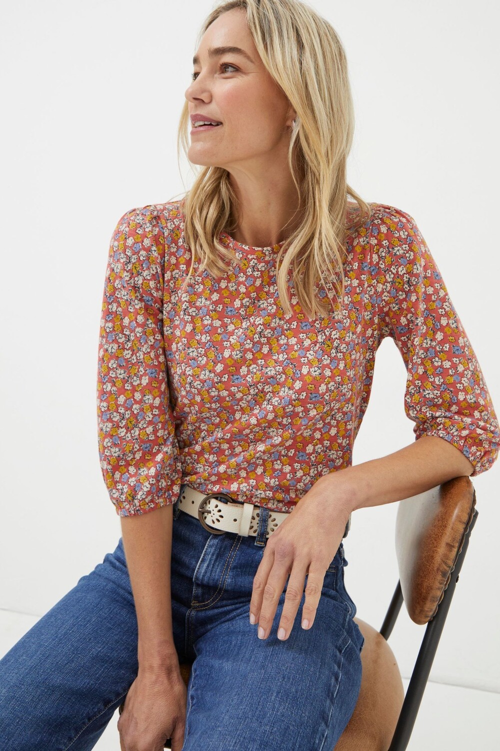 Пенни-Топ с градиентом и цветочным узором Fat Face, мультиколор
Пенни-Топ с градиентом и цветочным узором Fat Face, мультиколор