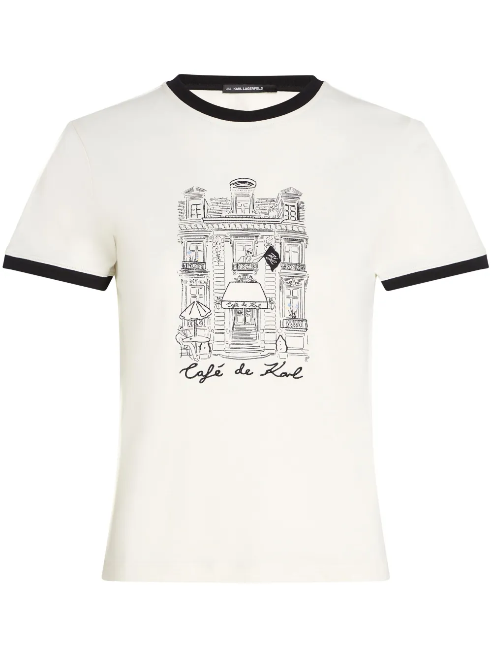 Футболка из коллаборации с Jorge Parra KARL LAGERFELD, белый
Футболка из коллаборации с Jorge Parra KARL LAGERFELD, белый