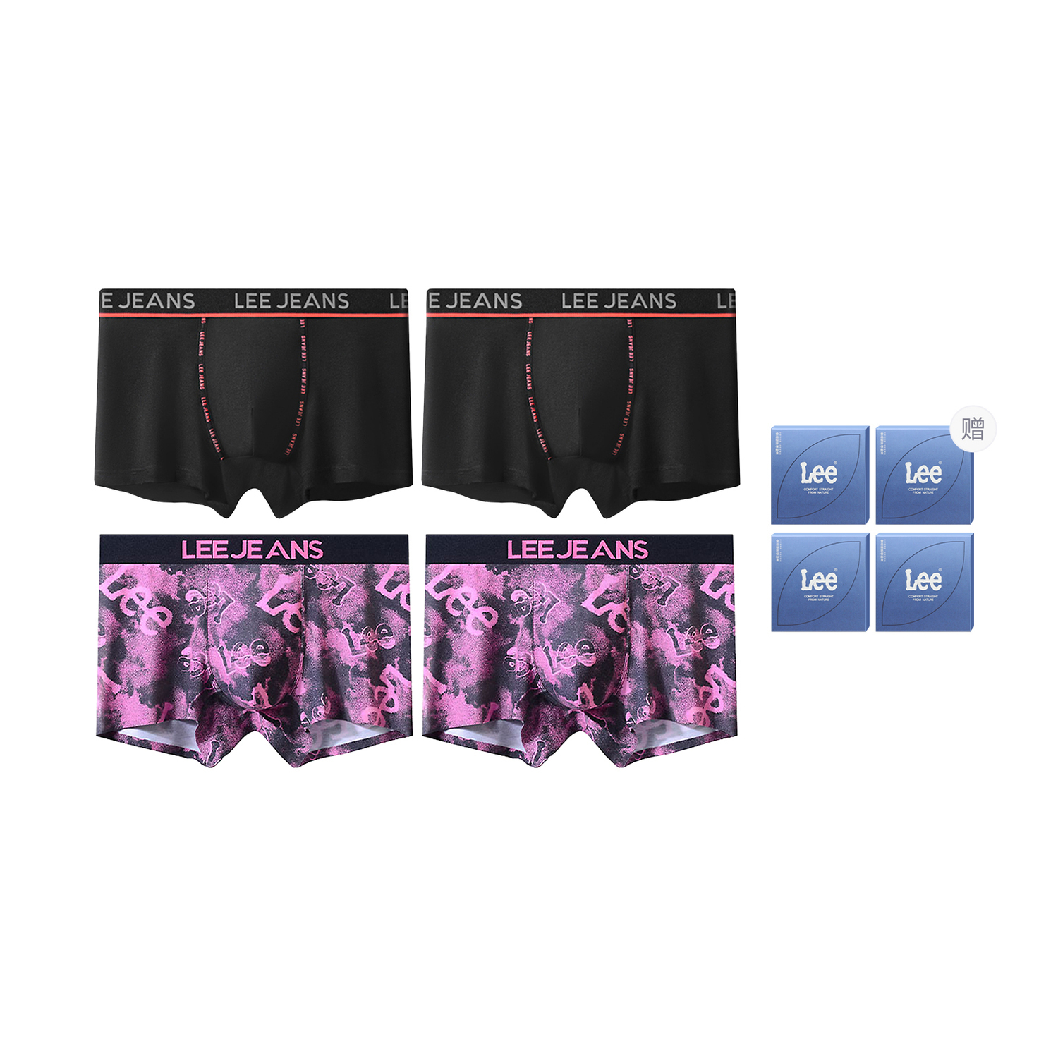 Боксеры мужские Brilliant Underpants 4 шт Lee, черный
Боксеры мужские Brilliant Underpants 4 шт Lee, черный