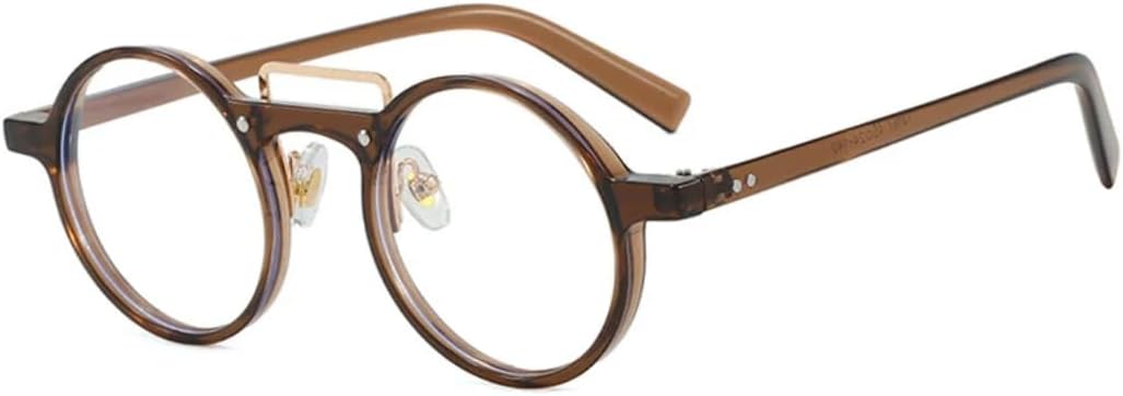 Маленькие круглые солнцезащитные очки для женщин и мужчин, градиентная защита от УФ-излучения UV400, ретро-стиль, заклепки, панк, прозрачная оправа TVTBBVV, Brown Clear
Маленькие круглые солнцезащитные очки для женщин и мужчин, градиентная защита от УФ-излучения UV400, ретро-стиль, заклепки, панк, прозрачная оправа TVTBBVV, Brown Clear