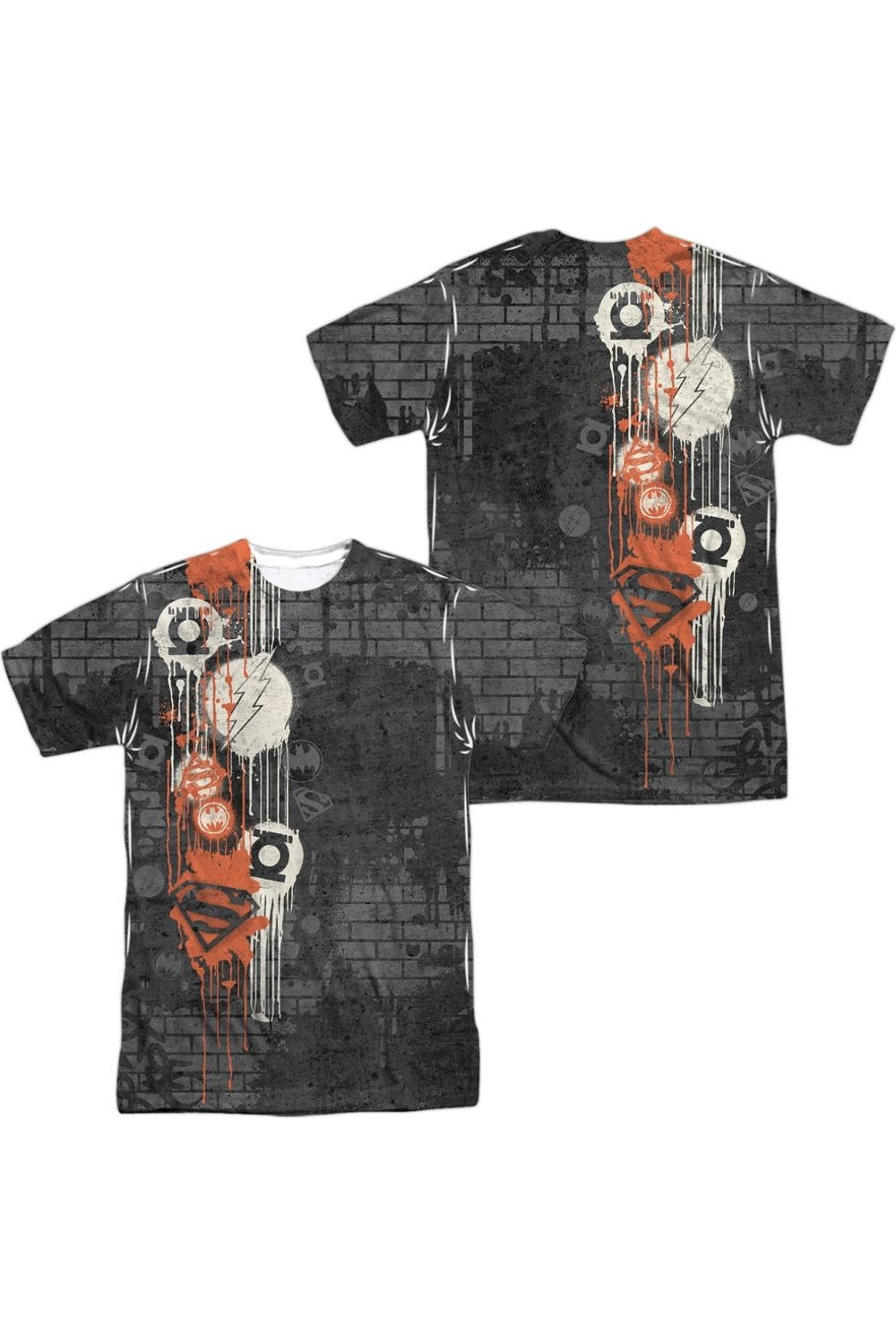 Футболка DC Comics Oh The Urbanity (принт спереди/сзади) с коротким рукавом для взрослых, 100% полиэстер Gildan, белый
Футболка DC Comics Oh The Urbanity (принт спереди/сзади) с коротким рукавом для взрослых, 100% полиэстер Gildan, белый