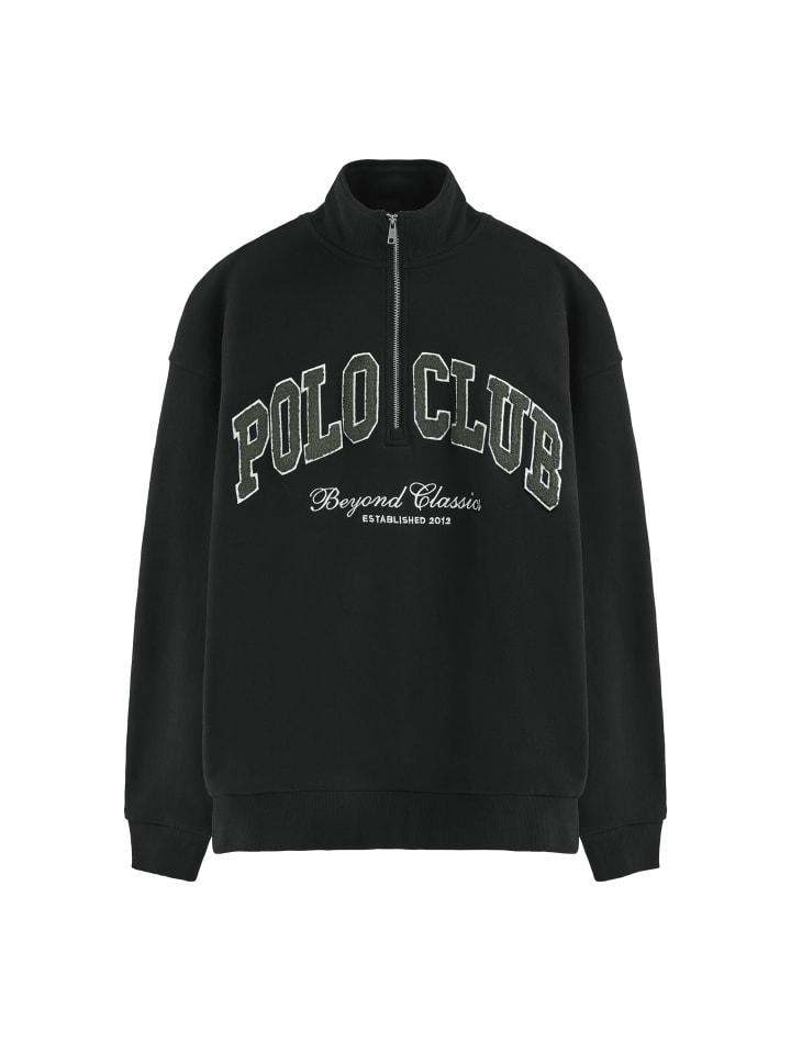 Толстовка черного цвета Polo Club
Толстовка черного цвета Polo Club