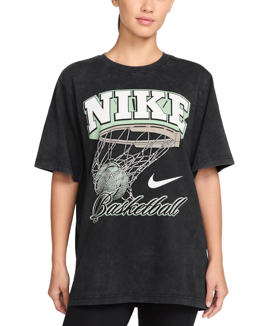 Женская хлопковая футболка с коротким рукавом и принтом баскетбольной тематики Nike, Black, Черный, Женская хлопковая футболка с коротким рукавом и принтом баскетбольной тематики Nike, Black
Женская хлопковая футболка с коротким рукавом и принтом баскетбольной тематики Nike, Black, Черный, Женская хлопковая футболка с коротким рукавом и принтом баскетбольной тематики Nike, Black