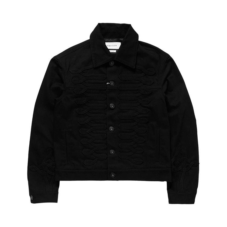 Куртка Alexander McQueen Military Denim Jacket, Black
Куртка Alexander McQueen Military Denim Jacket, Black