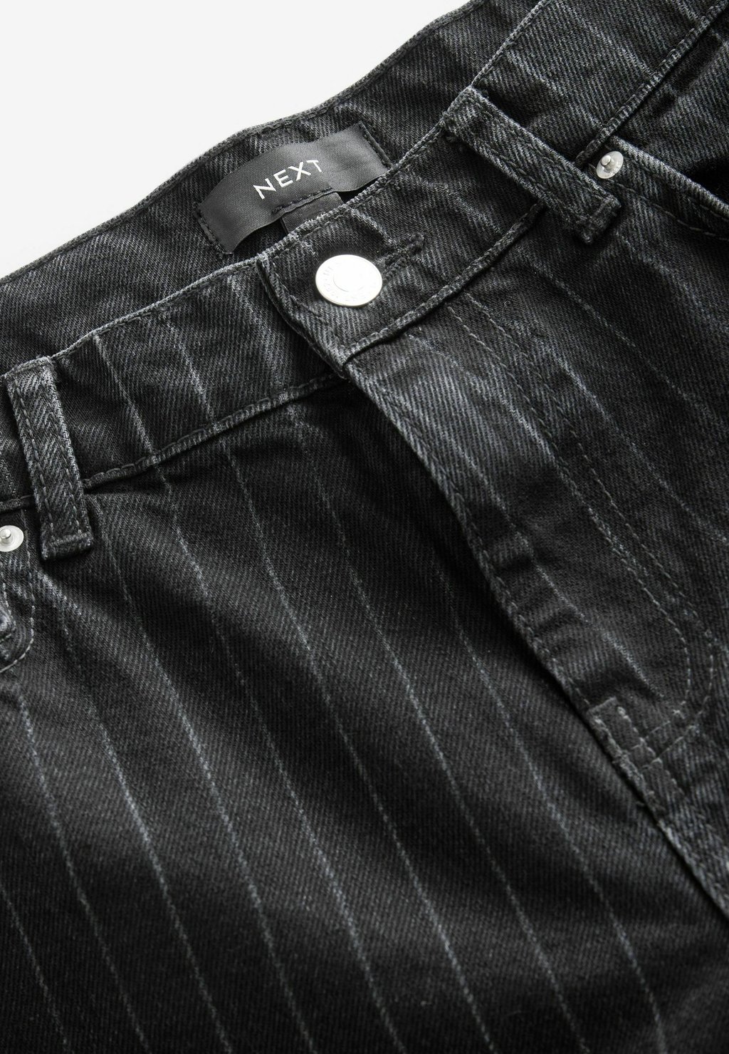Джинсы прямого кроя Next, черный 
Джинсы прямого кроя Next, черный