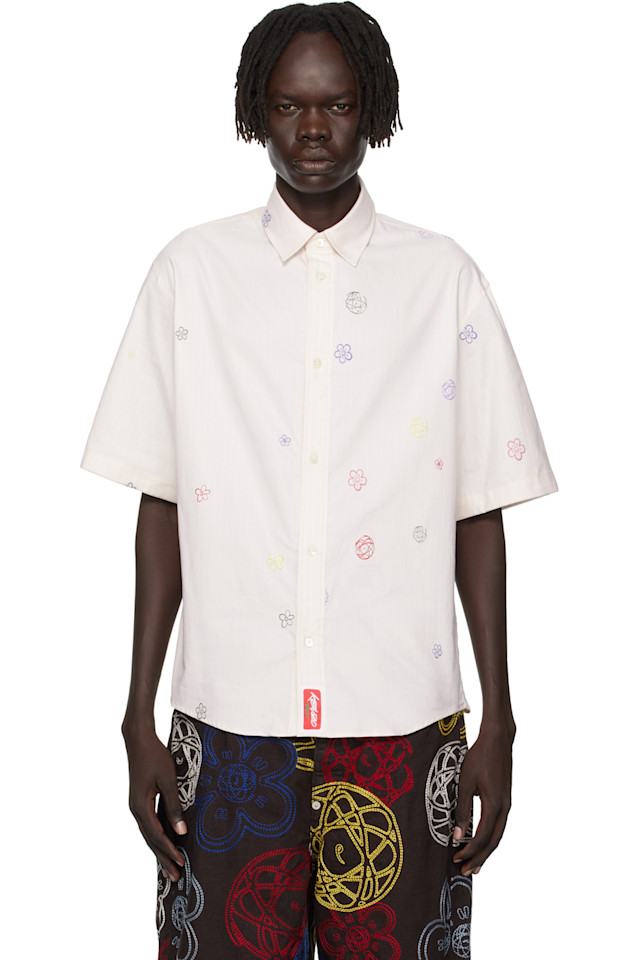 Kenzo Вышитая рубашка Off-White Kenzo Paris Futura 2000 Edition
Kenzo Вышитая рубашка Off-White Kenzo Paris Futura 2000 Edition