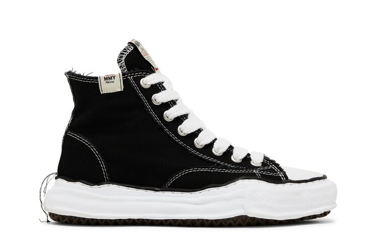 Кроссовки Maison Mihara Peterson OG Sole Canvas High, черный 
Кроссовки Maison Mihara Peterson OG Sole Canvas High, черный