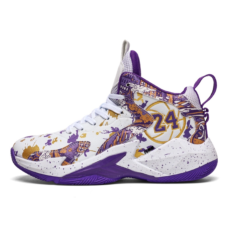 Высокие детские баскетбольные кроссовки для подростков с защитой от ударов и устойчивостью к истиранию FCMM, фиолетовый
Высокие детские баскетбольные кроссовки для подростков с защитой от ударов и устойчивостью к истиранию FCMM, фиолетовый
