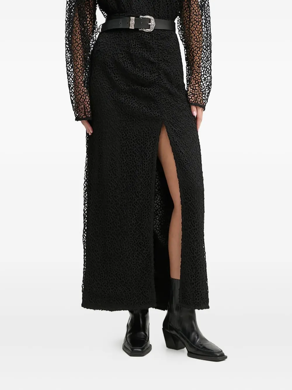 Юбка миди с разрезом Iro, черный
Юбка миди с разрезом Iro, черный