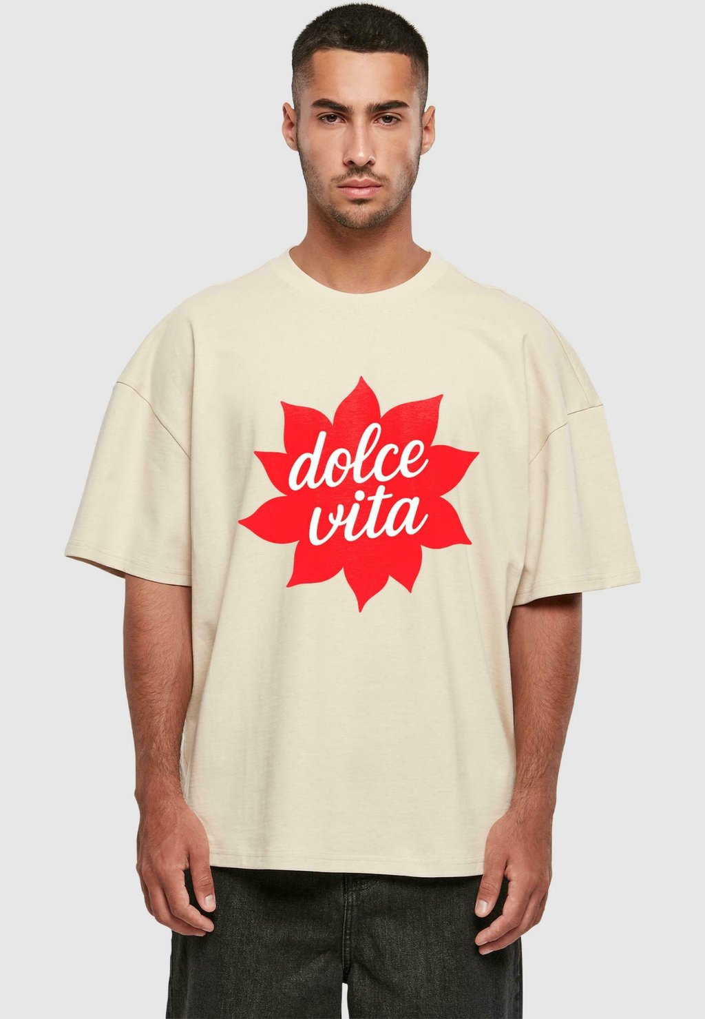 Футболка с принтом DOLCE VITA 2Y Studios, песочный 
Футболка с принтом DOLCE VITA 2Y Studios, песочный