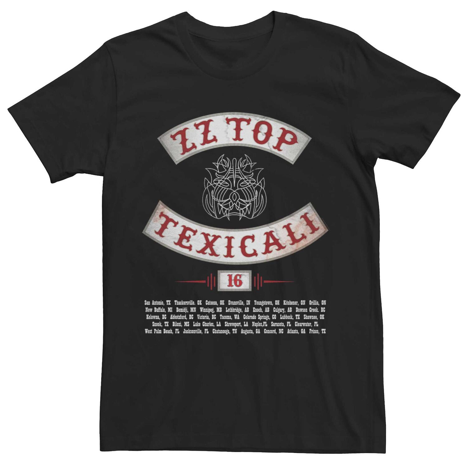 Мужская футболка ZZ Top Texicali Tour Date Concert Licensed Character
Мужская футболка ZZ Top Texicali Tour Date Concert Licensed Character