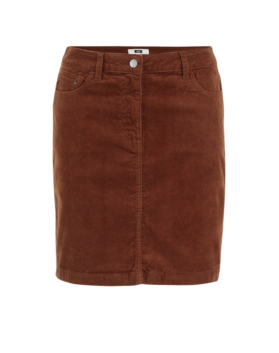 Юбка WE Fashion, коричневый 
Юбка WE Fashion, коричневый