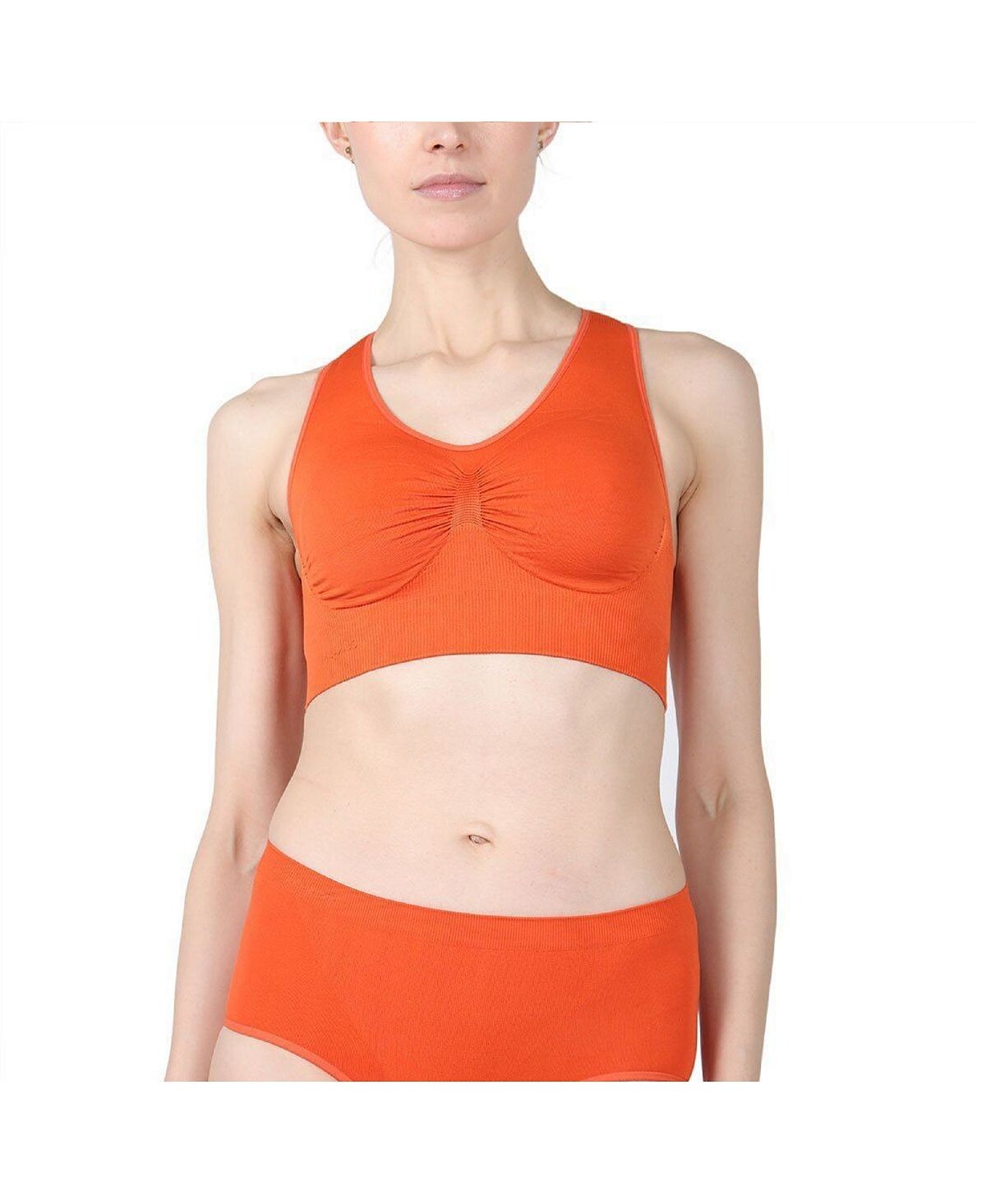 Женский бесшовный спортивный бюстгальтер Lleva Racerback MeMoi
Женский бесшовный спортивный бюстгальтер Lleva Racerback MeMoi