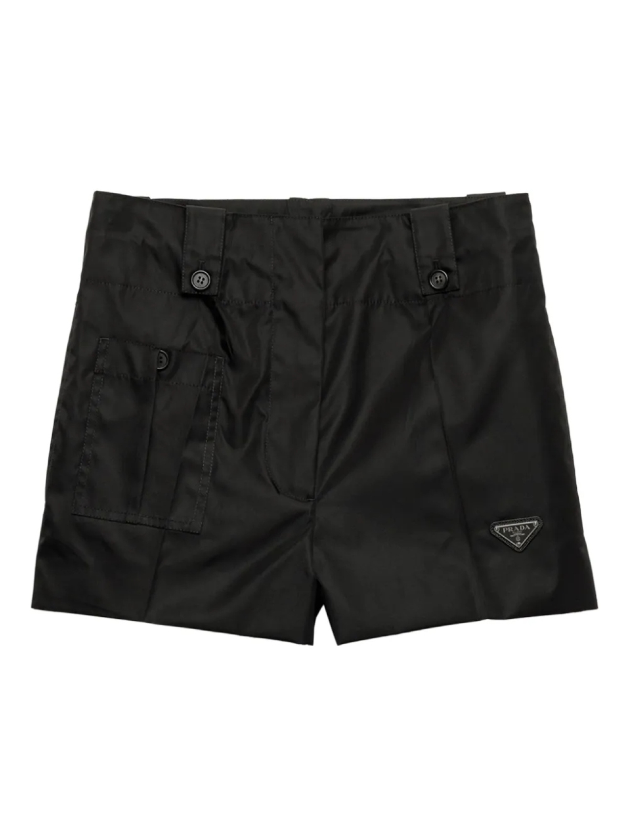 Шорты с высокой талией Prada, черный
Шорты с высокой талией Prada, черный