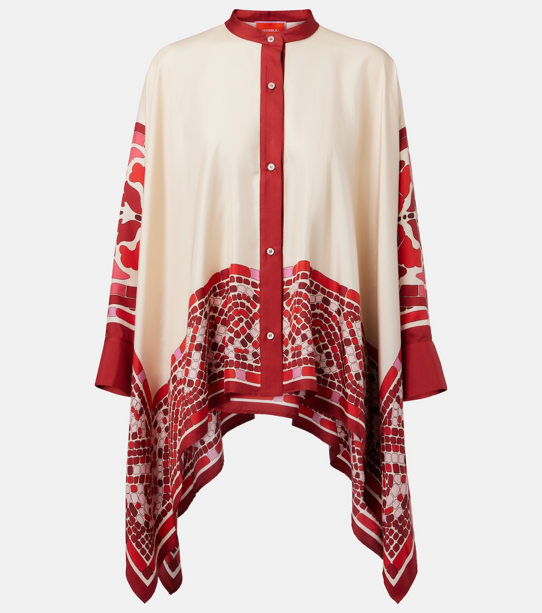 Шелковая блуза с принтом фуляр La DoubleJ, Cobra Placée
Шелковая блуза с принтом фуляр La DoubleJ, Cobra Placée